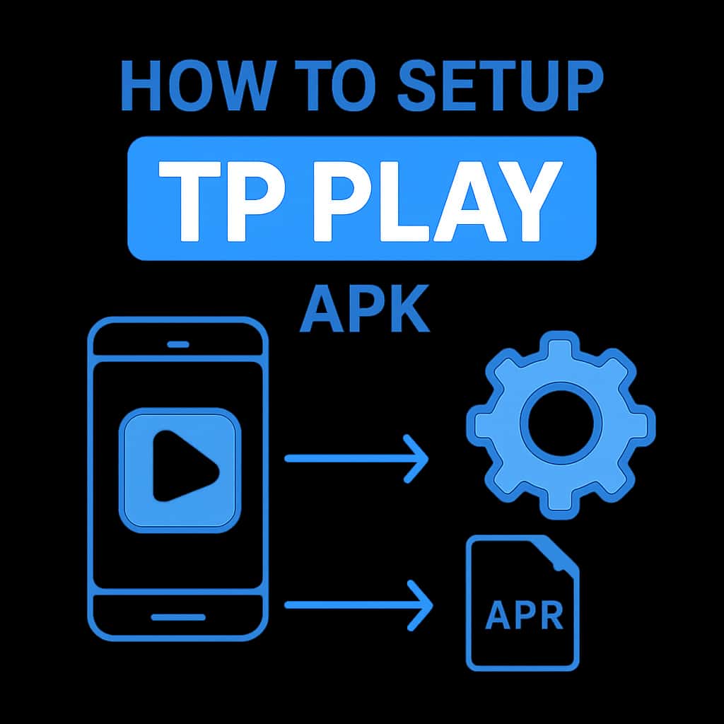 A diagram detailing the compatibility requirements for the Tp Play APK.