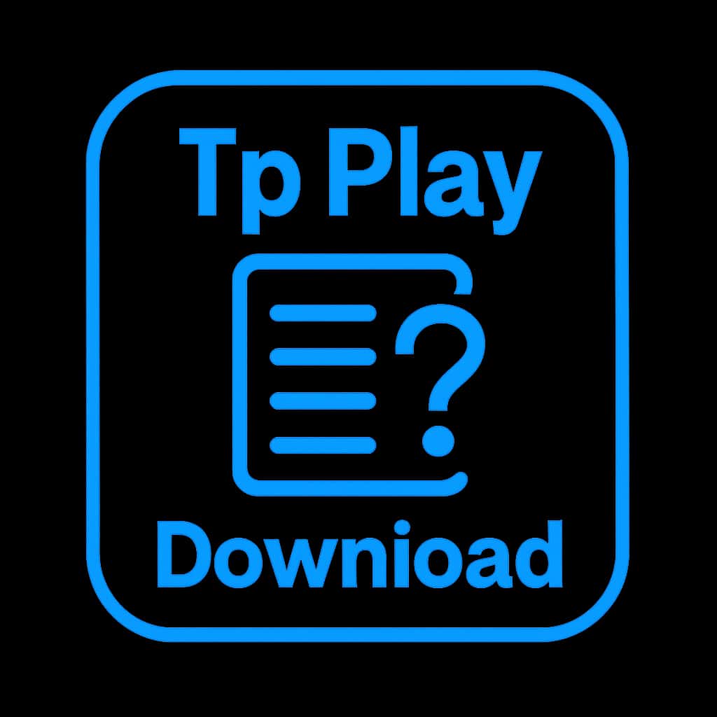 A professional badge representing the Tp Play Download guide.
