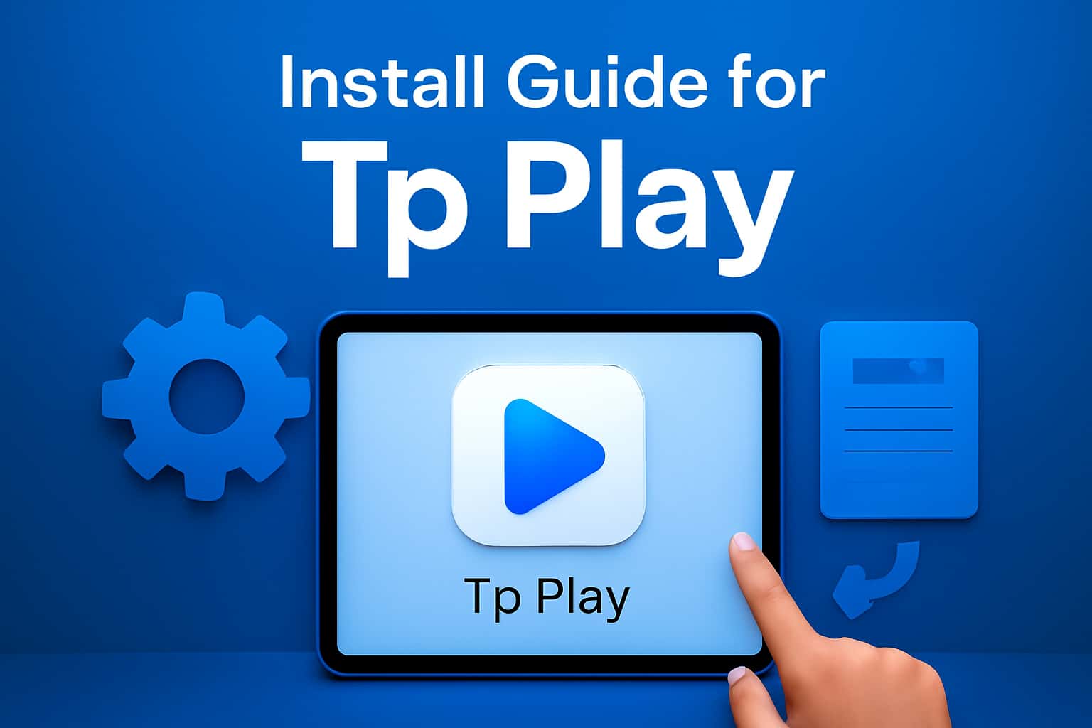 Informational image about the Install Guide for Tp Play.
