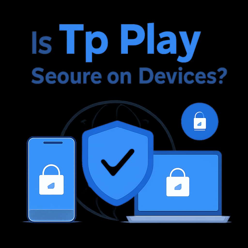 Illustration highlighting the security measures in place for Tp Play.