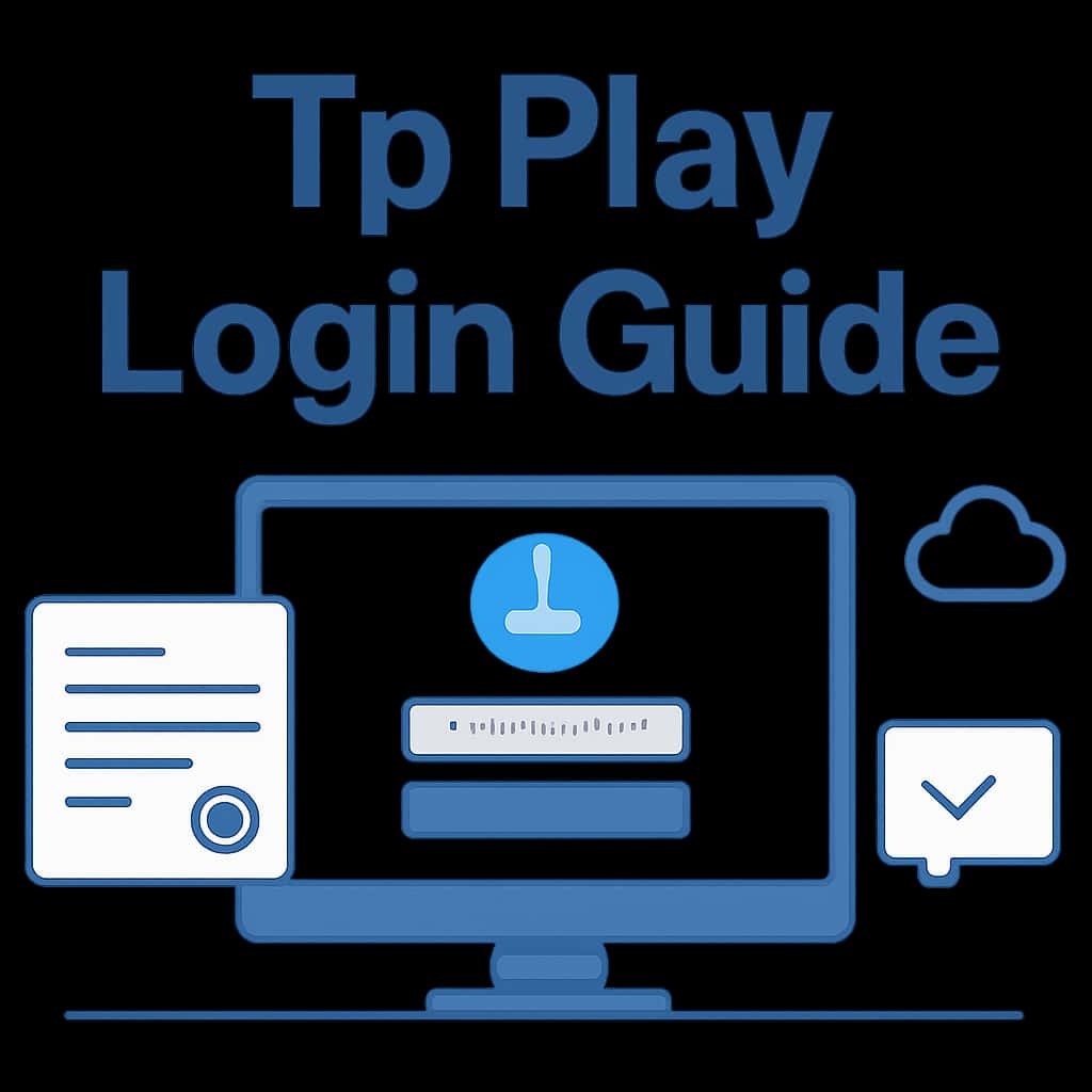 Diagram illustrating the steps for Tp Play Login.