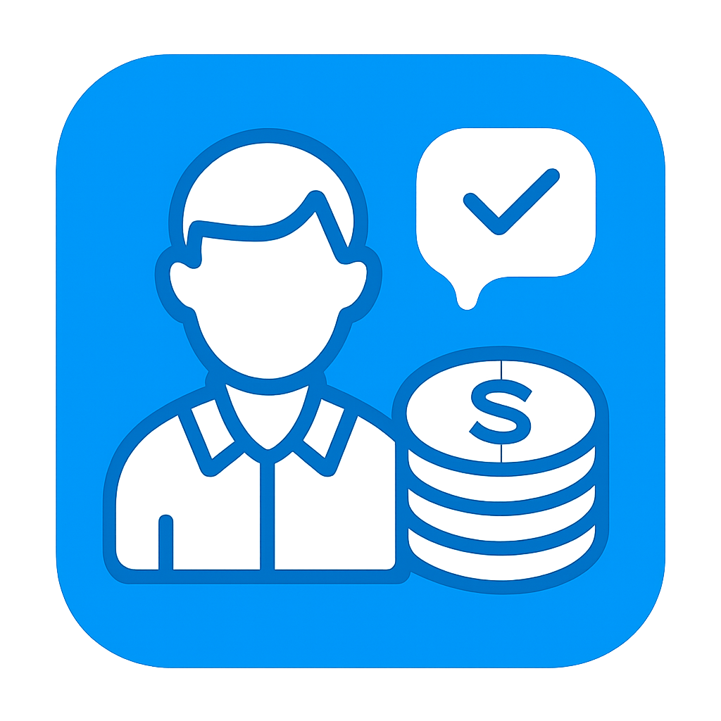 Icon indicating permissions for Tp Play on mobile platforms.