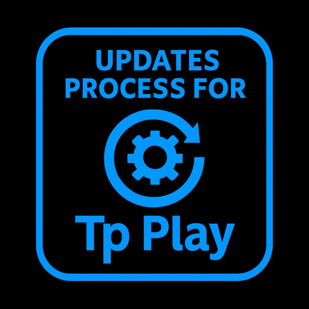 Icon representing the updates process for Tp Play